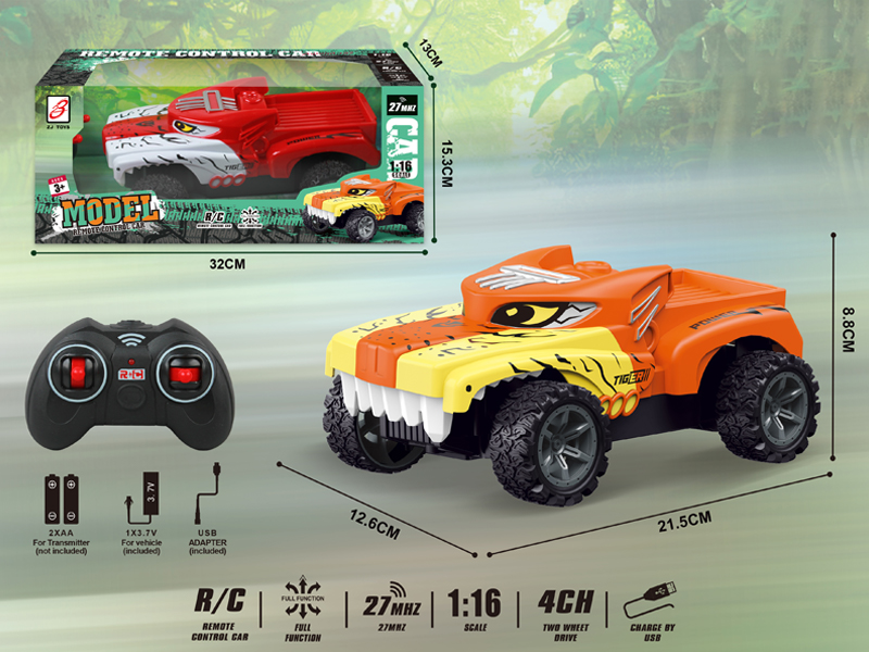 R/C 4Ch Tiger Car