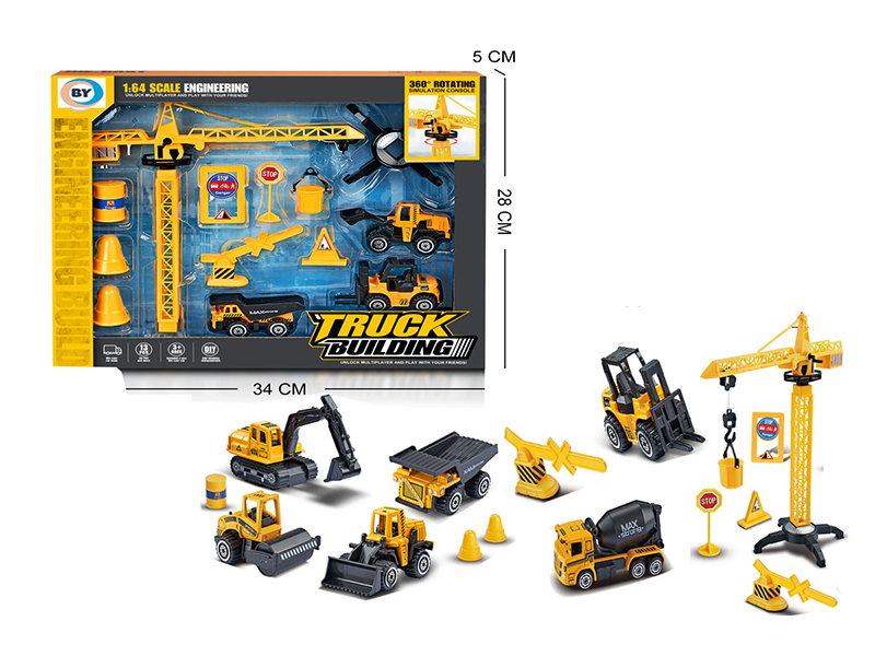 Alloy Engineering Truck Crane Tower Set
