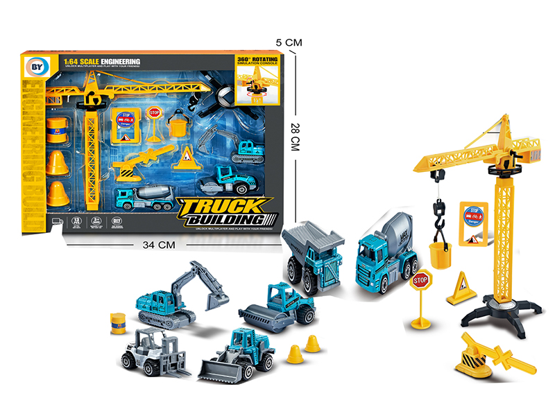 Alloy Engineering Truck Crane Tower Set