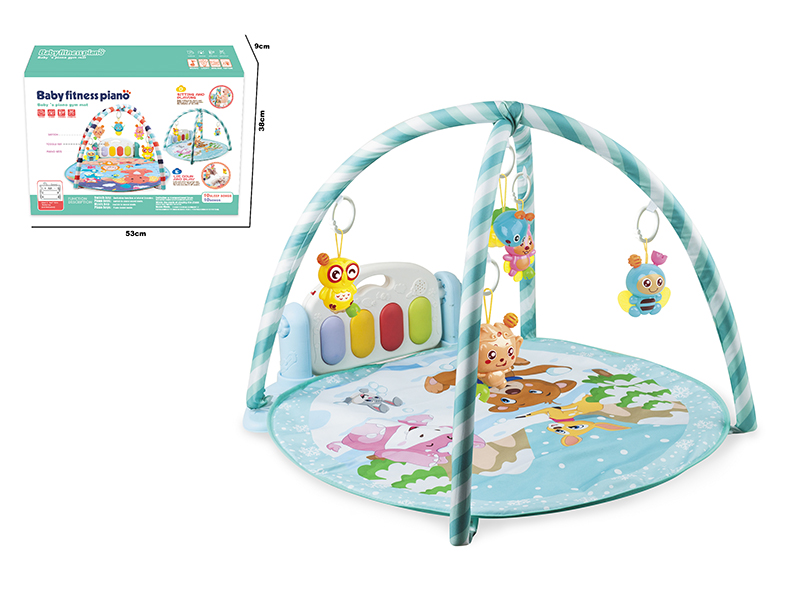 Small Pedal Piano Fitness Blanket (Circular Blanket)