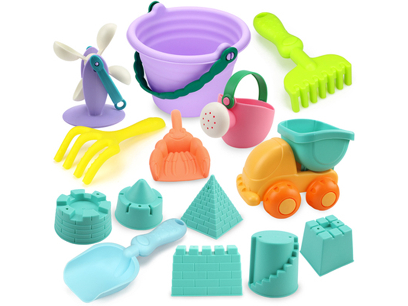 Soft Plastic Beach Toys 14pcs