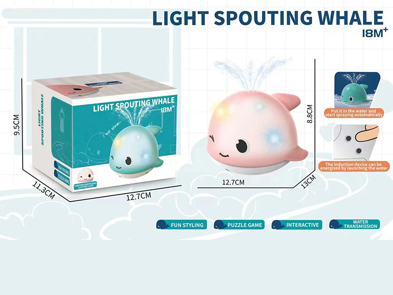 Electric Spray Whale With Light