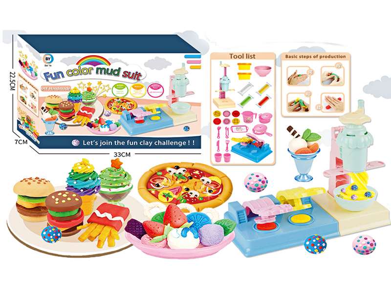 Fun Clay Set (Pizza Series)