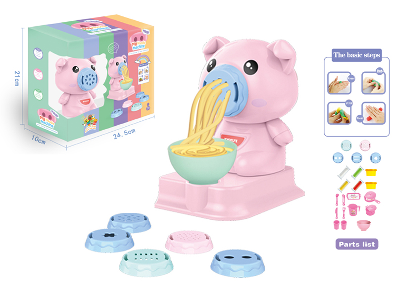 Pig Noodle Machine Colored Mud