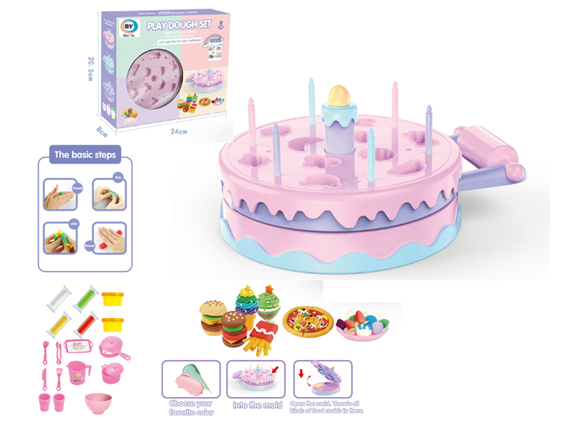 Fun Cake Colored Mud