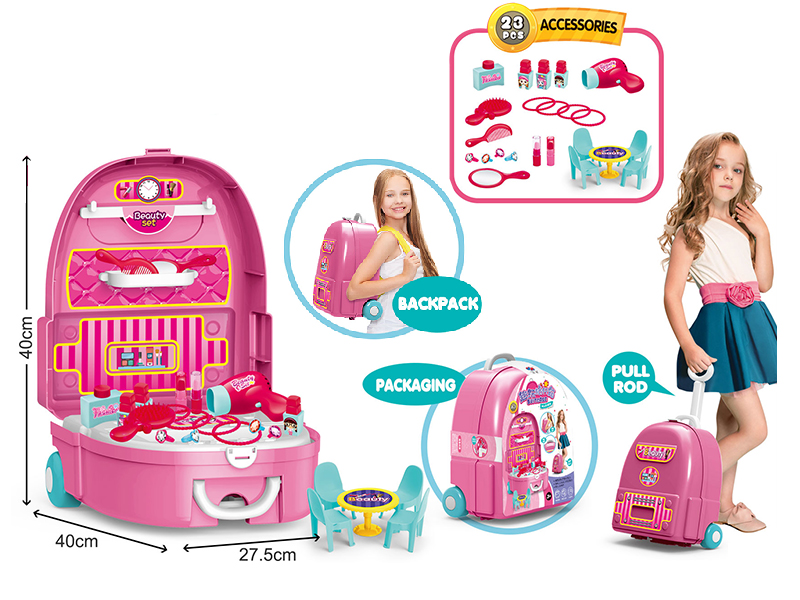 Fashion Makeup Large Backpack