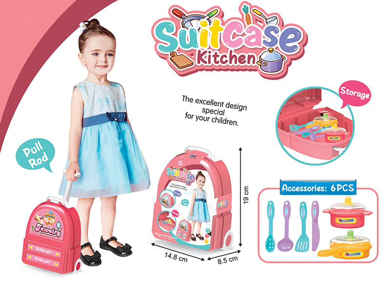 Tableware Mini Schoolbag Red