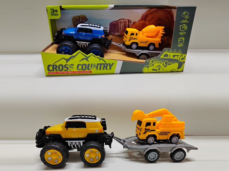 Friction Simulated Toyota Towing Engineering Vehicle