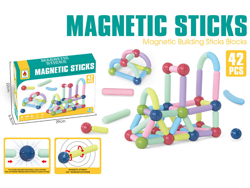 42PCS Magnetic Stick