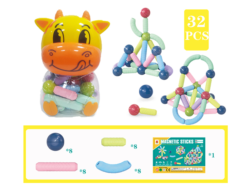 32PCS Magnetic Stick