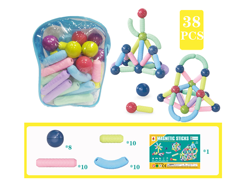 38PCS Magnetic Stick
