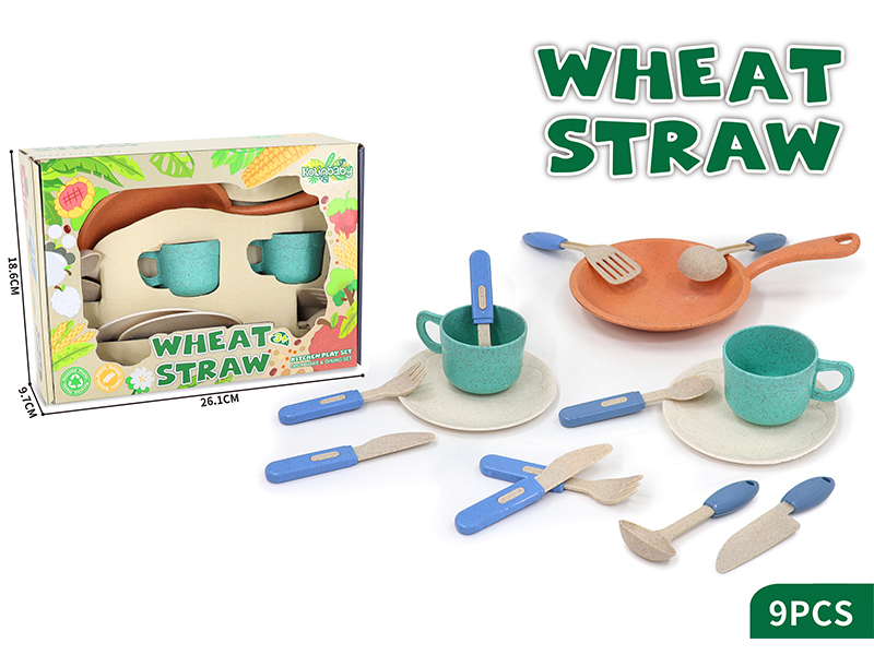 9PCS Kitchen Picnic Tableware Toys