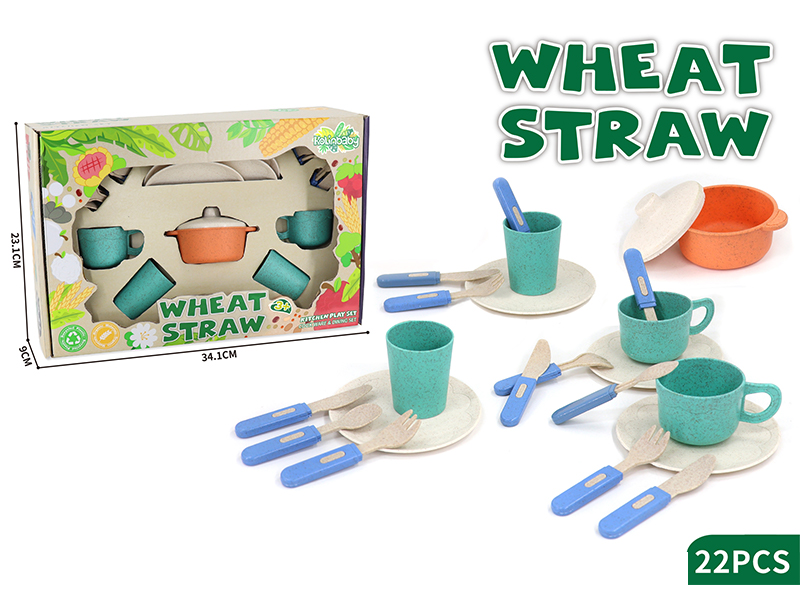 22PCS Kitchen Picnic Tableware Toys