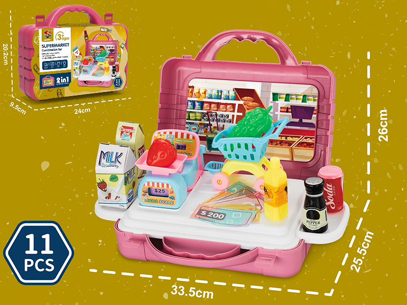 Supermarket Storage Suitcase 11pcs