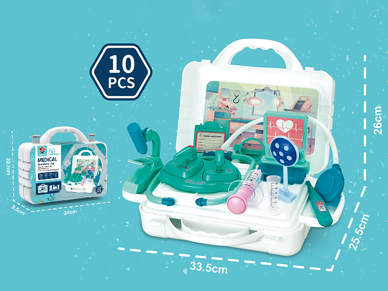 Medical Combination Set Storage Suitcase 10pcs