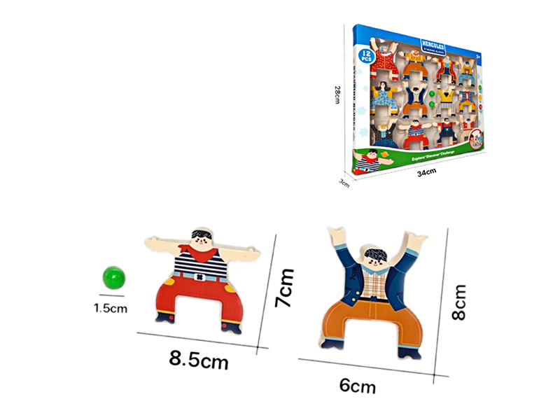 Hercules Stacking Blocks Game Toy-Upgrade