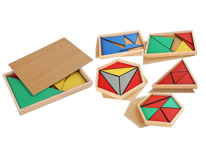 Wooden Triangle Puzzle