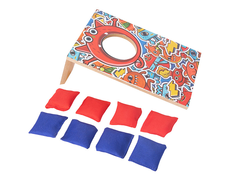 Wooden Sandbag Board Toss Game