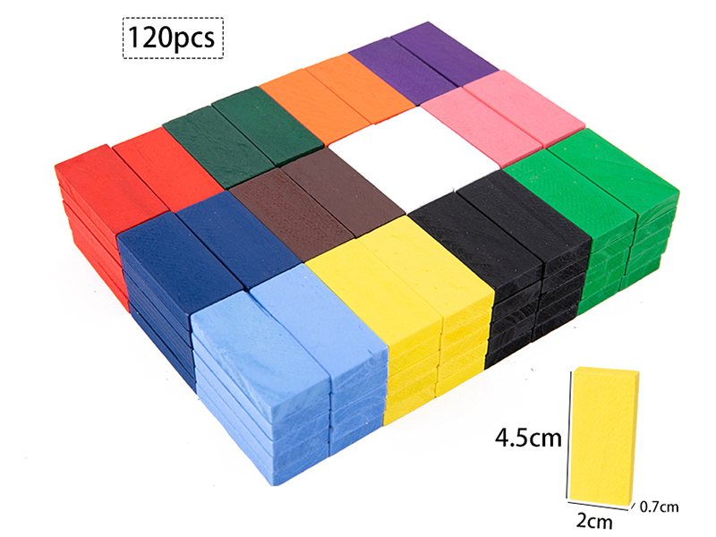 Wooden Dominoes 120PCS