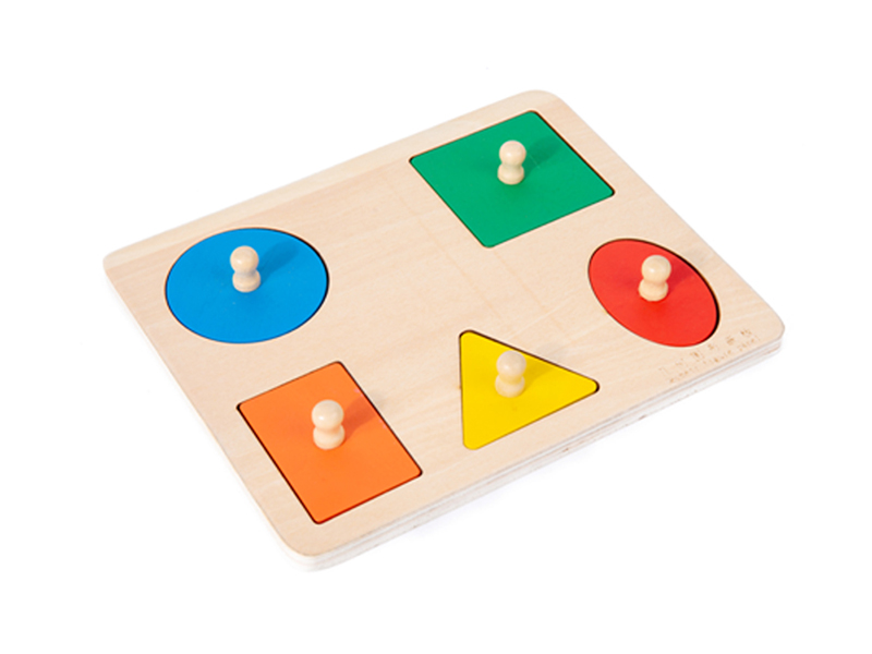 Wooden Shape Puzzle Board