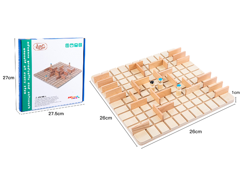 Advance Gradually And Entrench oOneself At Every Step Game Wooden Toy