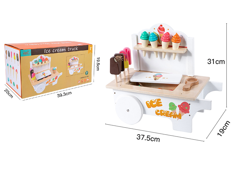 Wooden Ice Cream Truck