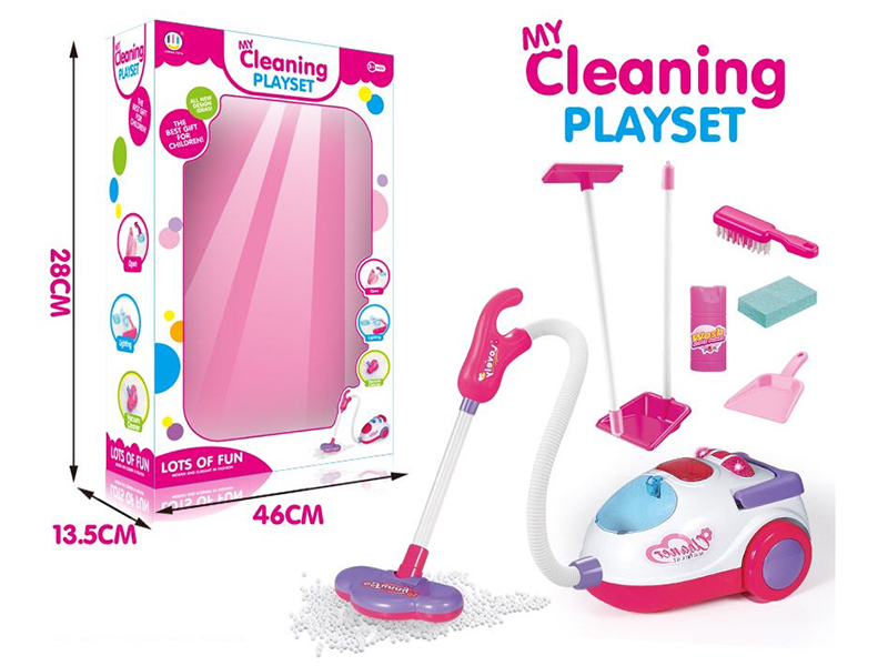 Electric Vacuum Cleaner(With Light)  + Cleaning Tools