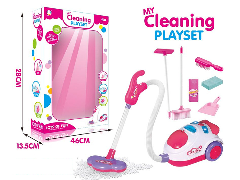Electric Vacuum Cleaner(With Light)  + Cleaning Tools