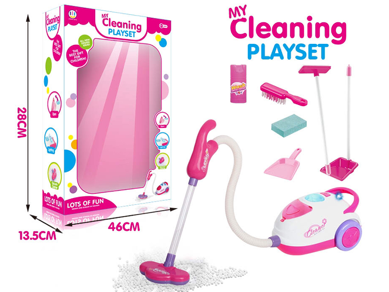 Electric Vacuum Cleaner(With Light)  + Cleaning Tools
