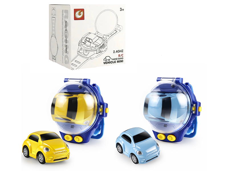 2.4G Watch Remote Control Alloy Car(Charging Version)