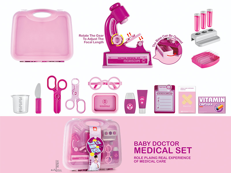 Baby Doctor Medical Set Suitcase (29PCS)