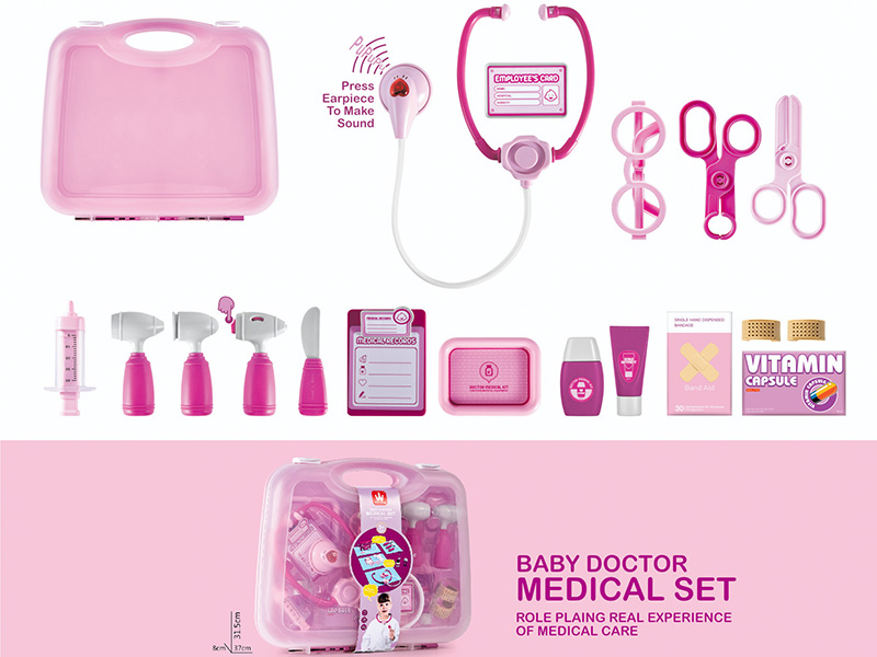 Baby Doctor Medical Set Suitcase (22PCS)