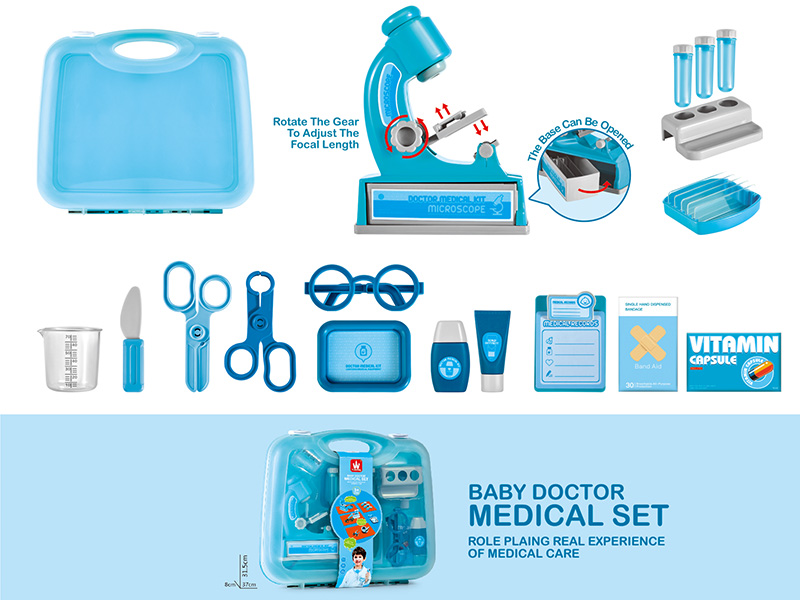 Baby Doctor Medical Set Suitcase (29PCS)