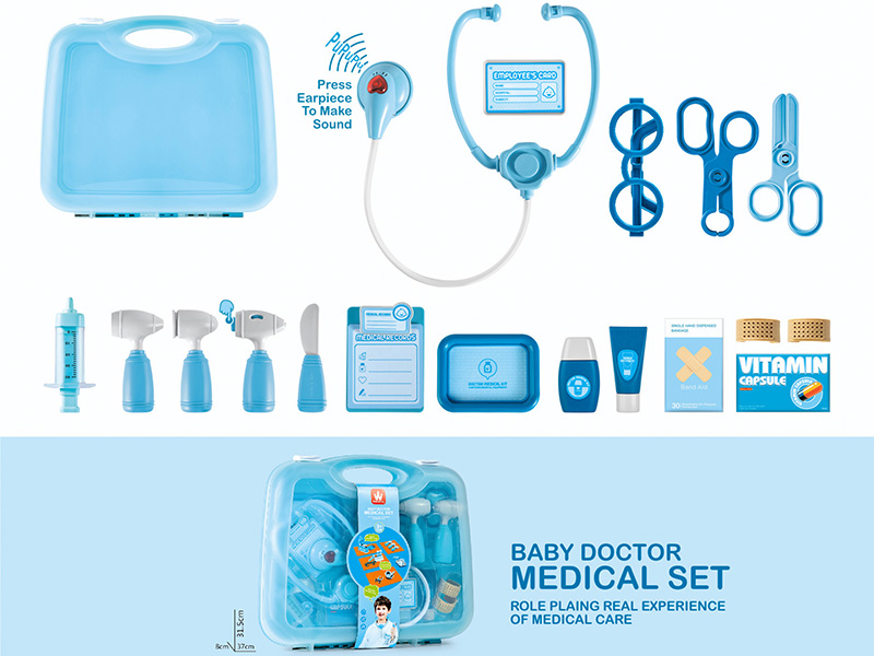 Baby Doctor Medical Set Suitcase (22PCS)