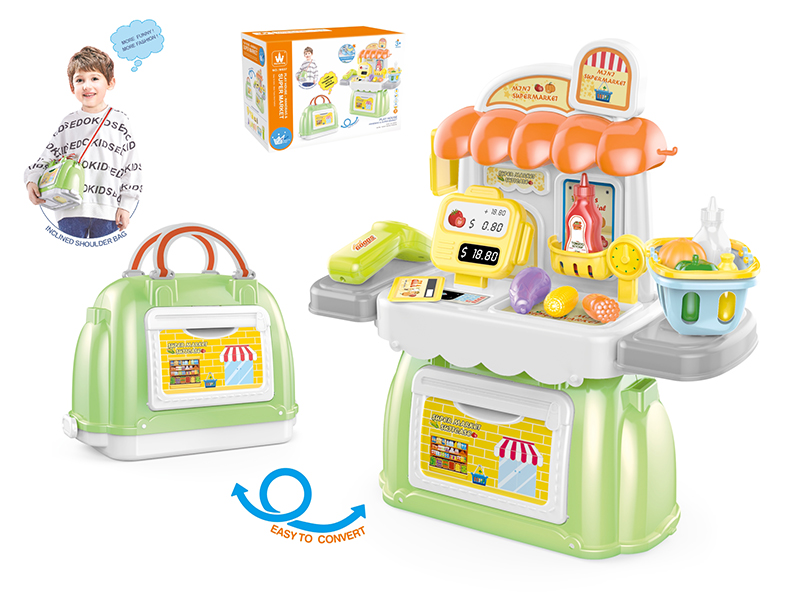 2 In 1 Super Market Handbag