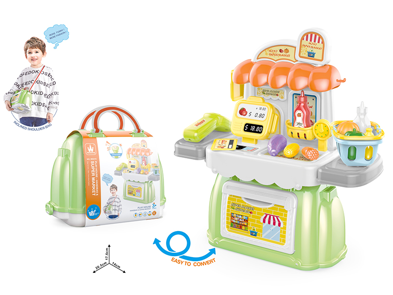 2 In 1 Super Market Handbag
