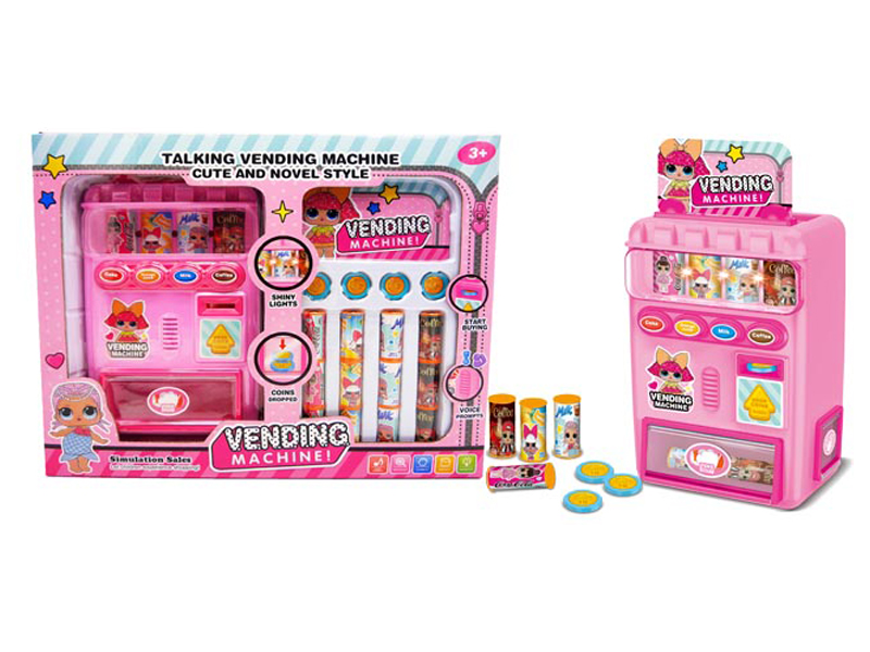 B/O Surprise Doll Beverage Vending Machine