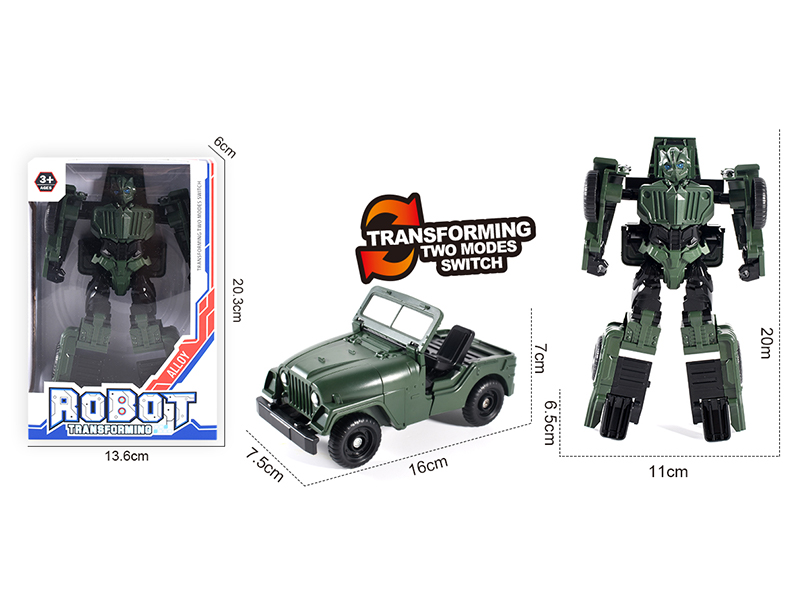 Detective Diy Semi Alloy + Abs Deformed Building Block