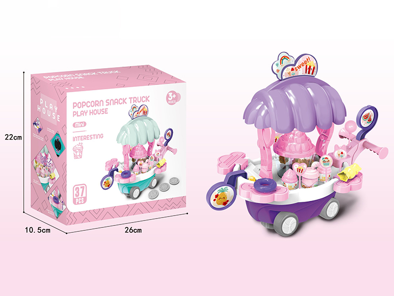 B/O Go And Bump Popcorn Car