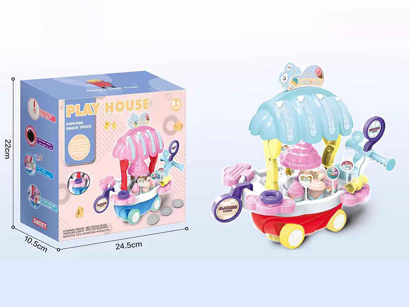 B/O Go And Bump Popcorn Car