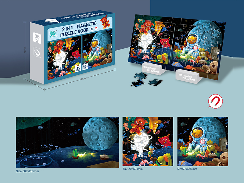 Lunar Exploration Advanced Magnetic Puzzle