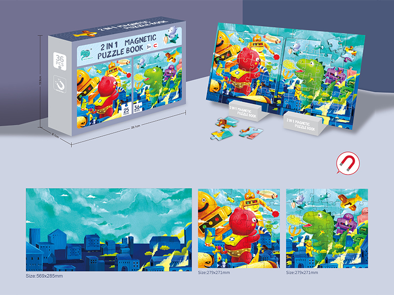 Save The City Advanced Magnetic Puzzle