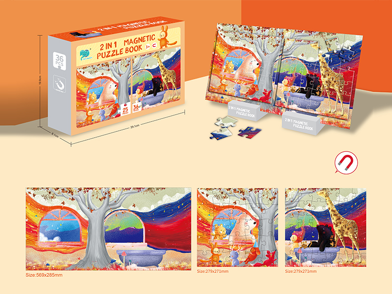 Advanced Magnetic Puzzle Of Natural Scenery