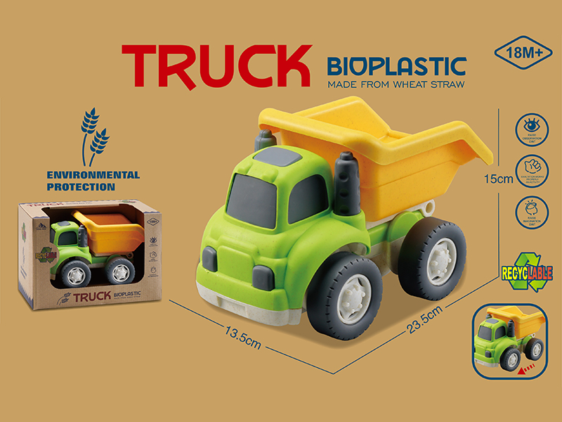 Slide Straw Cartoon Scooter