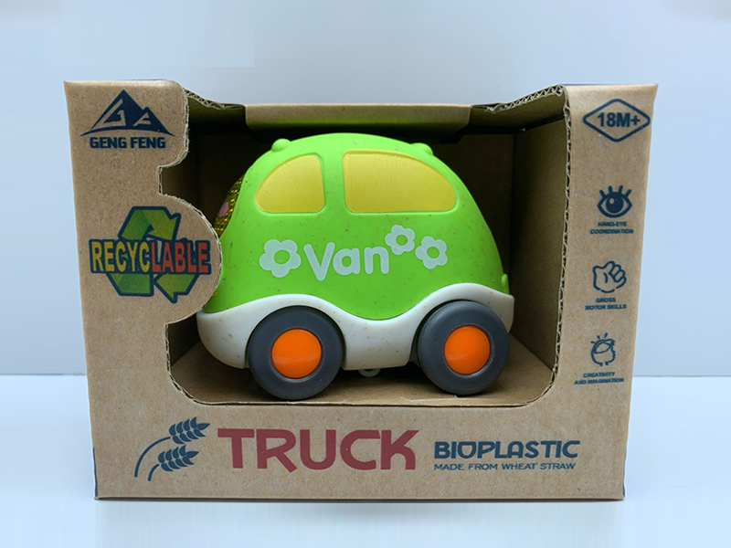 Slide Straw Cartoon Scooter