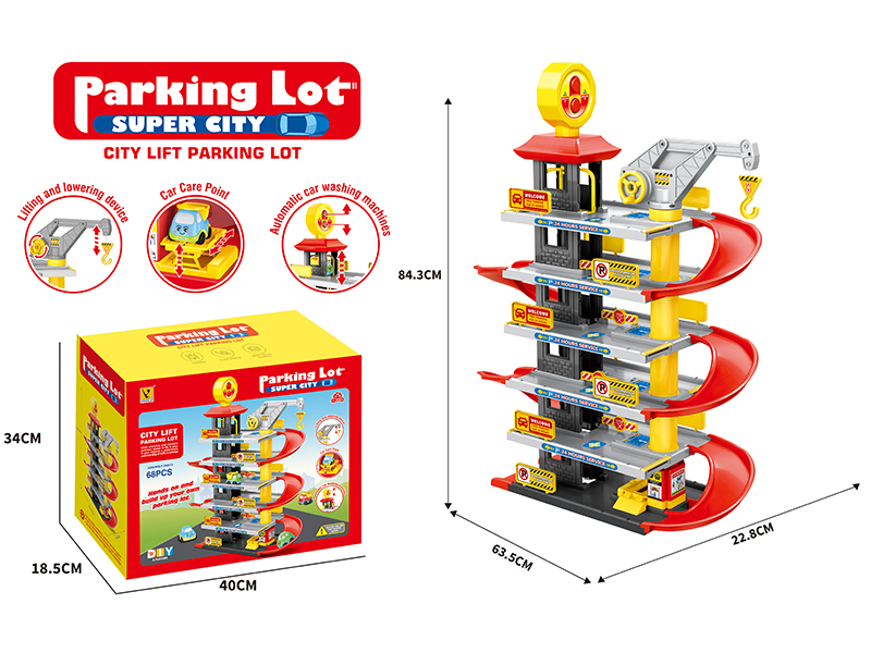 6 Layer Electric Parking Lot