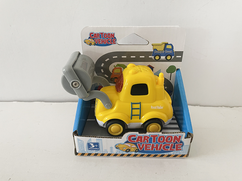 Slide Cartoon Road Roller With Light And Music
