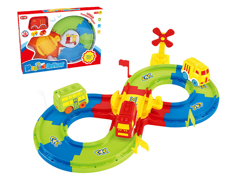 B/O Cartoon Rail Car