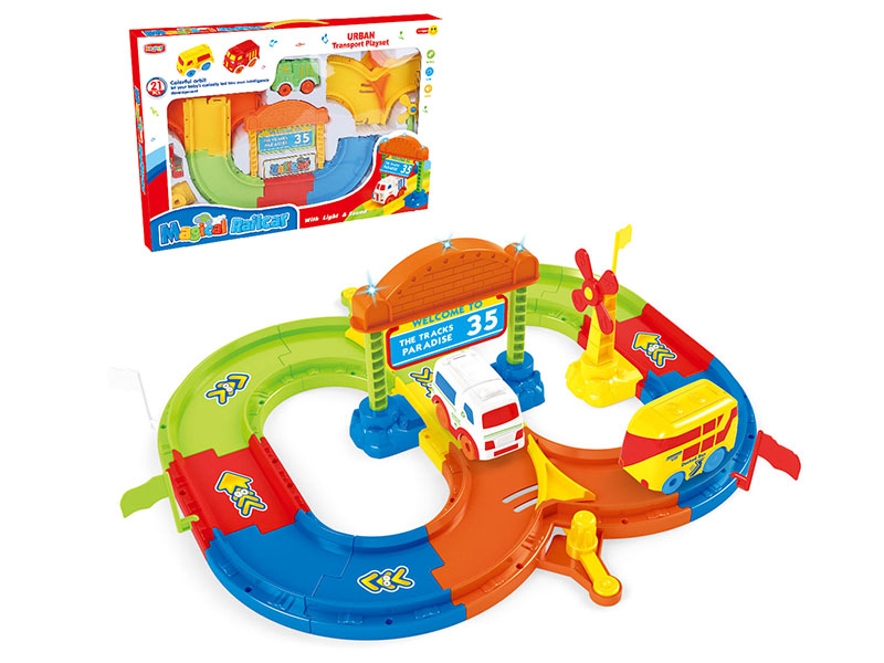 Cartoon Rail Car(B/O Light And Music)