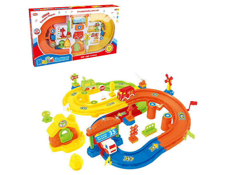 Cartoon Rail Car(B/O Light And Music)